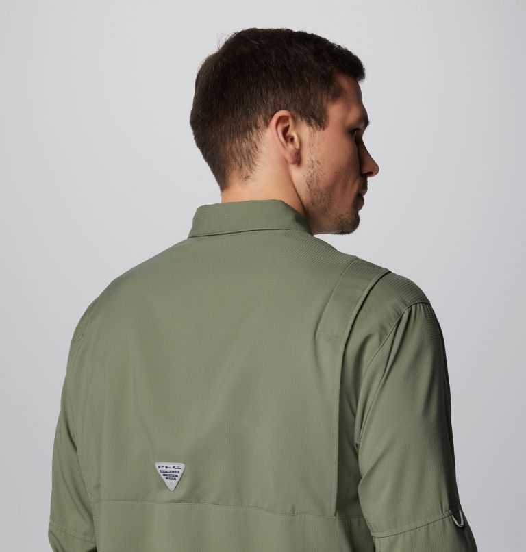 Men’s PFG Tamiami II Long Sleeve Shirt, Color: Cypress, image 6