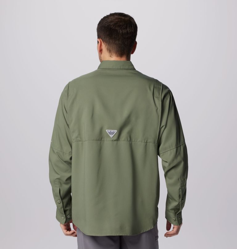 Men’s PFG Tamiami II Long Sleeve Shirt, Color: Cypress, image 2