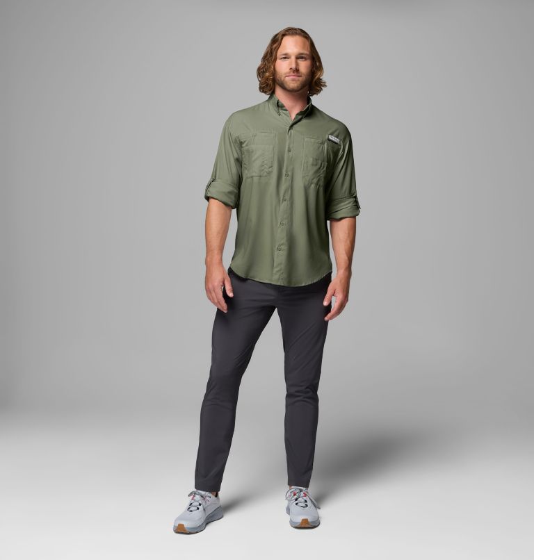Chemise à manches longues PFG Tamiami II Homme, Color: Cypress, image 2