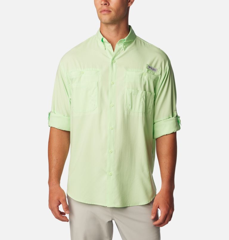 Men’s PFG Tamiami II Long Sleeve Shirt, Color: Key West, image 6