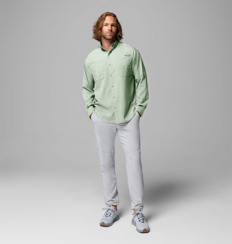 Men’s PFG Tamiami II Long Sleeve Shirt, Color: Key West, image 2