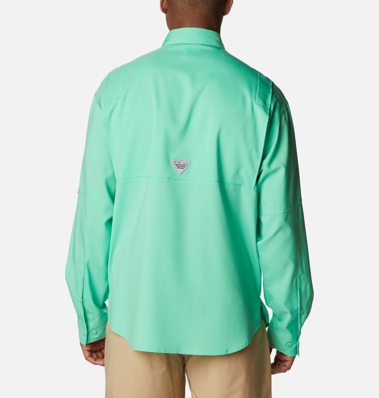 Thumbnail: Men’s PFG Tamiami II Long Sleeve Shirt, Color: Light Jade, image 2