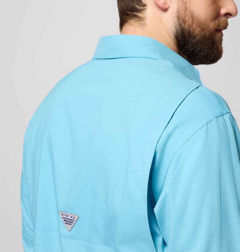 Men’s PFG Tamiami II Long Sleeve Shirt, Color: Vintage Blue, image 8