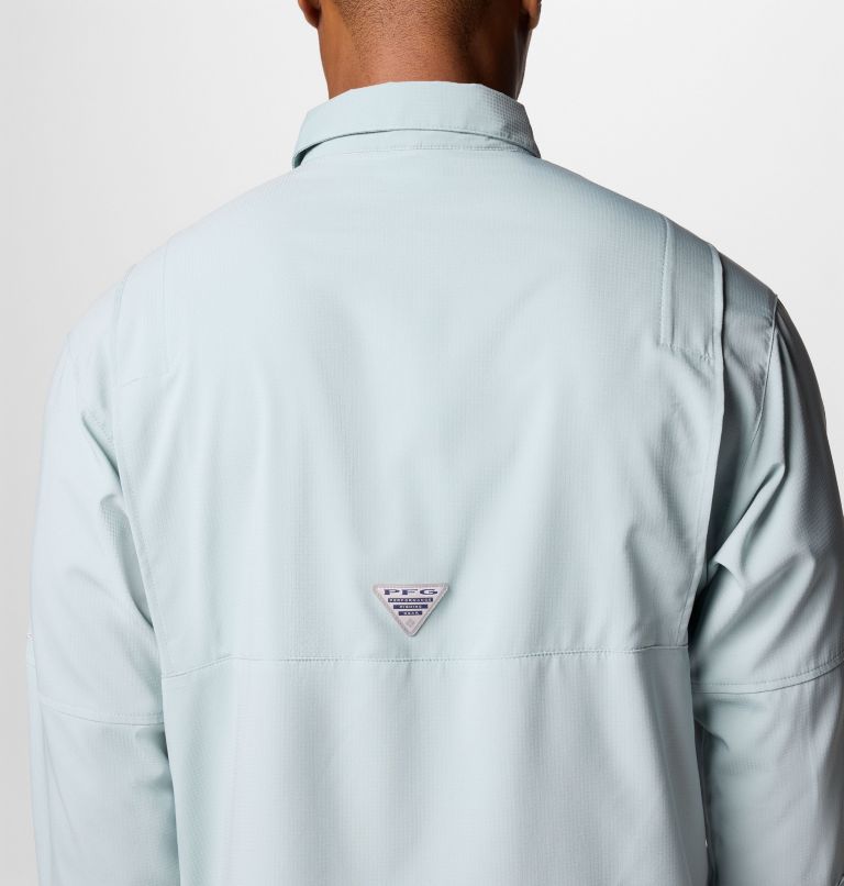Men’s PFG Tamiami II Long Sleeve Shirt, Color: Crushed Blue, image 6