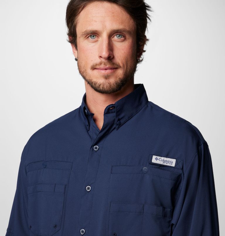 Columbia Sportswear - Fishing Shirt - Tamiami - Primary Logo - Navy Medium