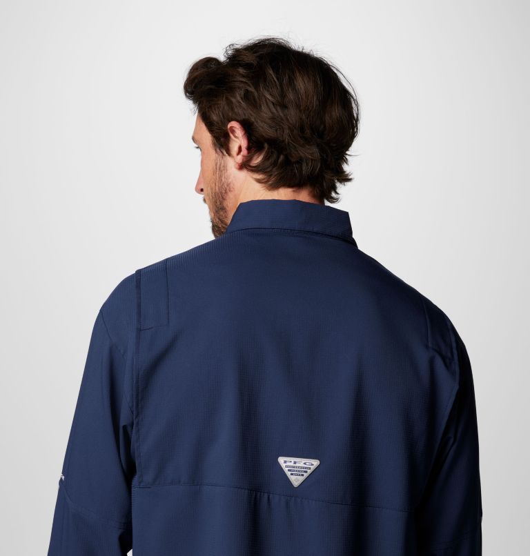 Men’s PFG Tamiami II Long Sleeve Shirt, Color: Collegiate Navy, image 7