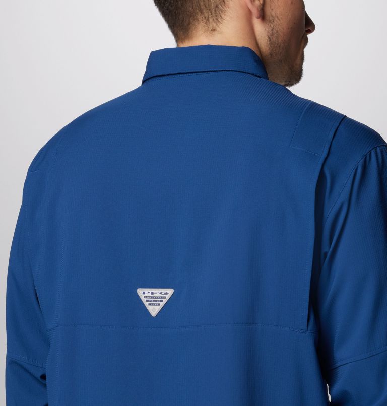 Men’s PFG Tamiami II Long Sleeve Shirt, Color: Carbon, image 6