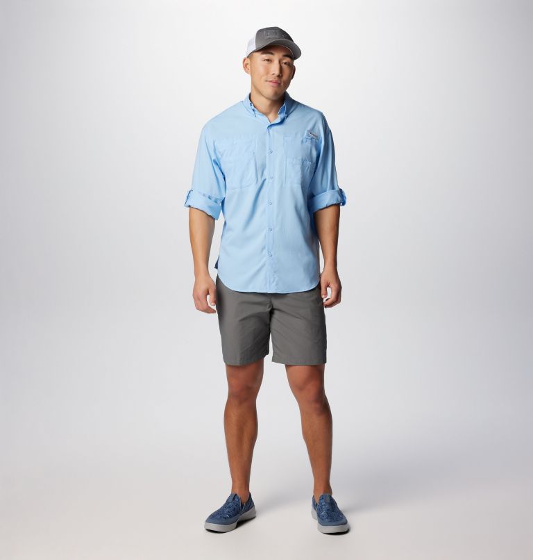 Men’s PFG Tamiami II Long Sleeve Shirt, Color: Sail, image 3
