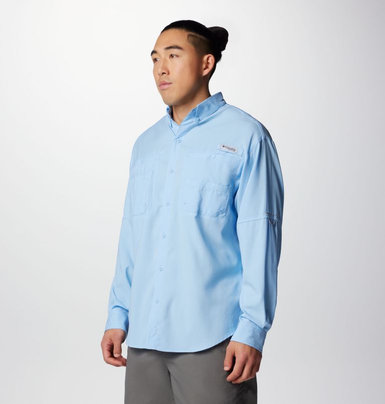 Men’s PFG Tamiami II Long Sleeve Shirt, Color: Sail, image 4