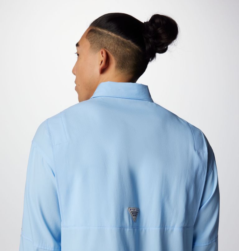 Men’s PFG Tamiami II Long Sleeve Shirt, Color: Sail, image 6