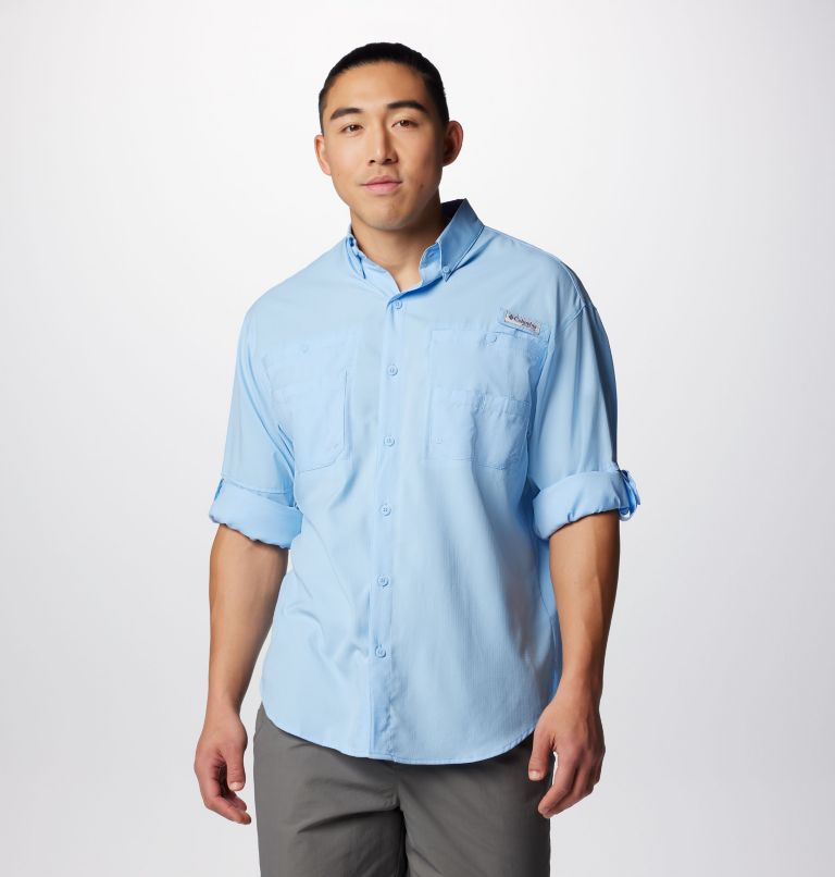 Men’s PFG Tamiami II Long Sleeve Shirt, Color: Sail, image 7