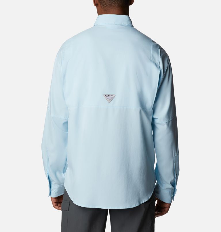 Men’s PFG Tamiami II Long Sleeve Shirt, Color: Spring Blue, image 2