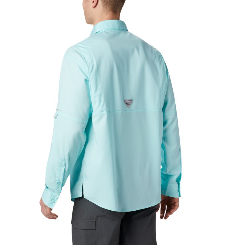 Men’s PFG Tamiami II Long Sleeve Shirt, Color: Gulf Stream, image 2