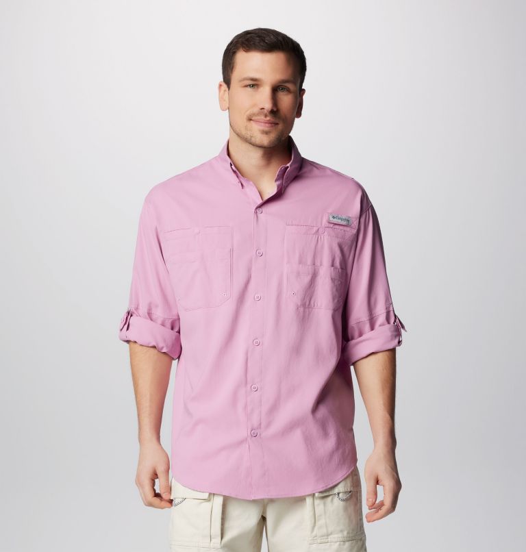 Men’s PFG Tamiami II Long Sleeve Shirt, Color: Minuet, image 1