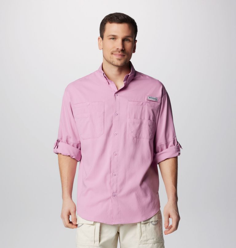 Thumbnail: Men’s PFG Tamiami II Long Sleeve Shirt, Color: Minuet, image 1