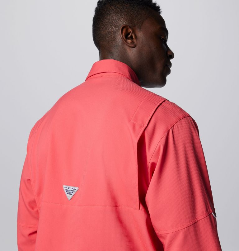Chemise à manches longues PFG Tamiami II Homme, Color: Sunset Red, image 7