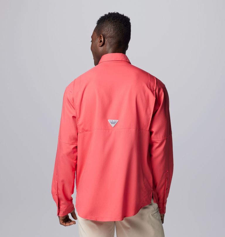 Chemise à manches longues PFG Tamiami II Homme, Color: Sunset Red, image 2