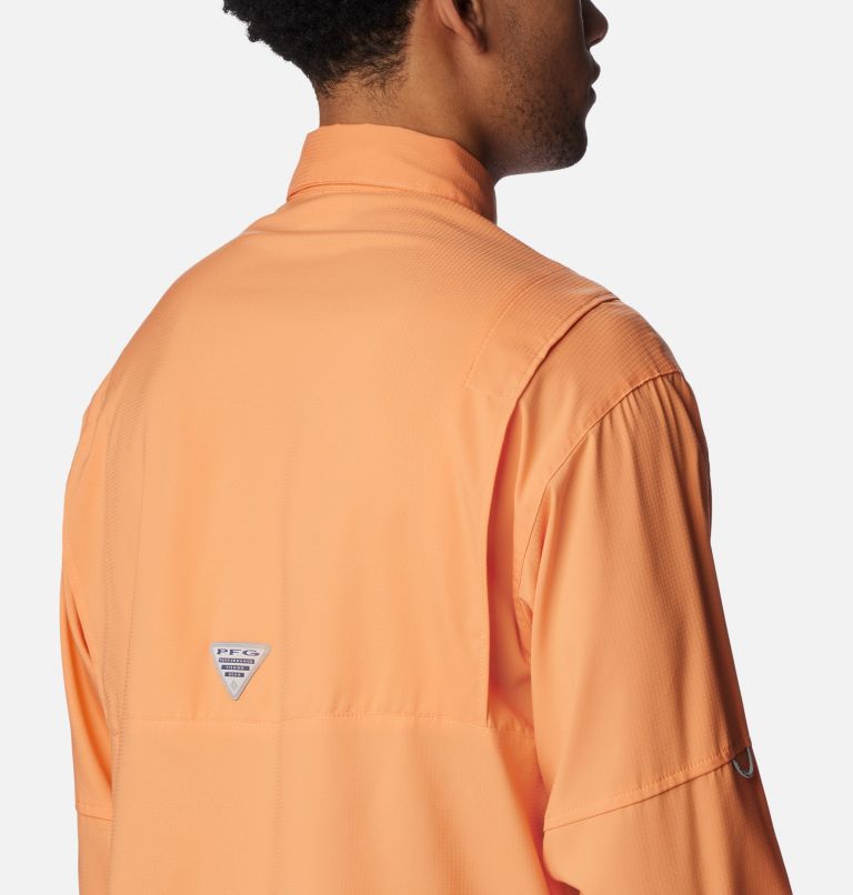 Thumbnail: Men’s PFG Tamiami II Long Sleeve Shirt, Color: Orange Reef, image 5