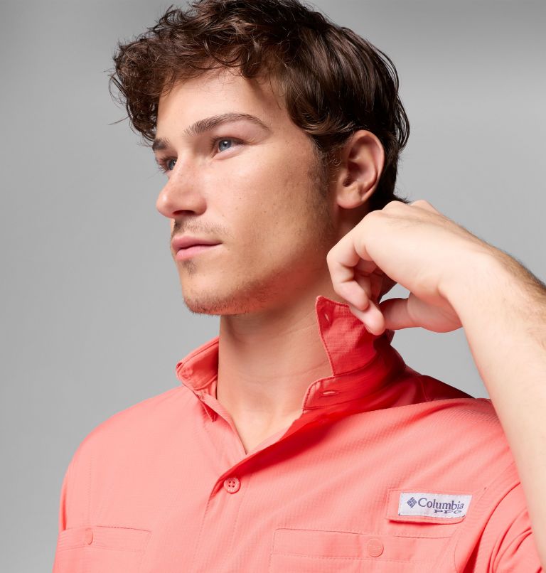 Men’s PFG Tamiami II Long Sleeve Shirt, Color: Melonade, image 8