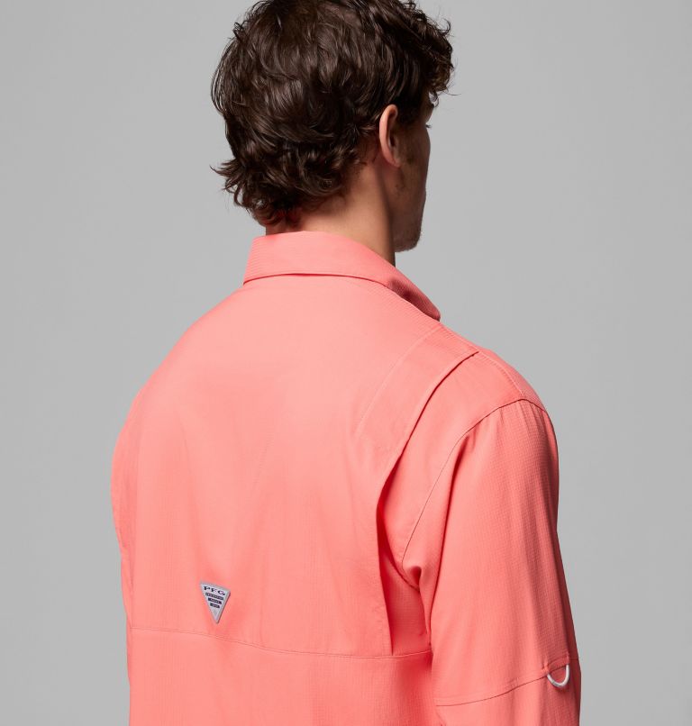 Men’s PFG Tamiami II Long Sleeve Shirt, Color: Melonade, image 9