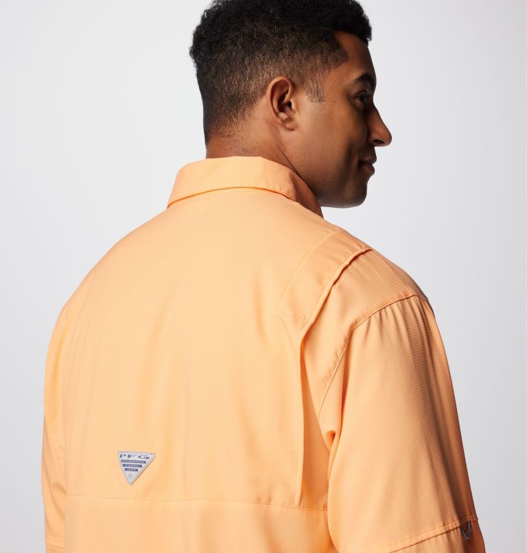 Men’s PFG Tamiami II Long Sleeve Shirt, Color: Bright Nectar, image 6
