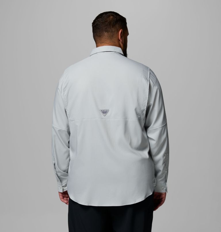 Men’s PFG Tamiami II Long Sleeve Shirt - Big, Color: Cool Grey, image 3