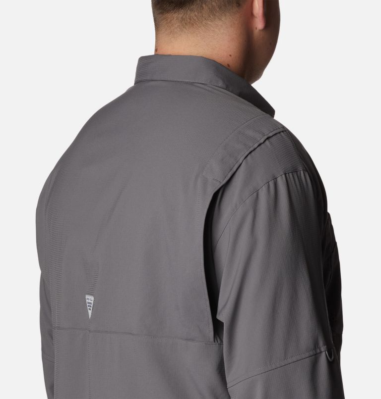 Men’s PFG Tamiami II Long Sleeve Shirt - Big, Color: City Grey, image 5