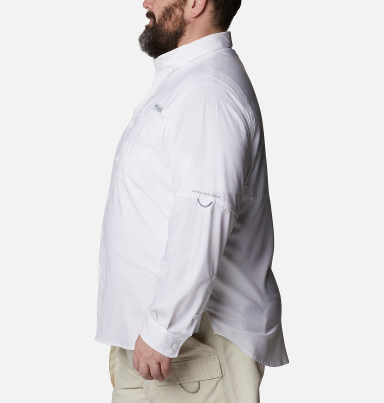Men’s PFG Tamiami II Long Sleeve Shirt - Big, Color: White, image 3