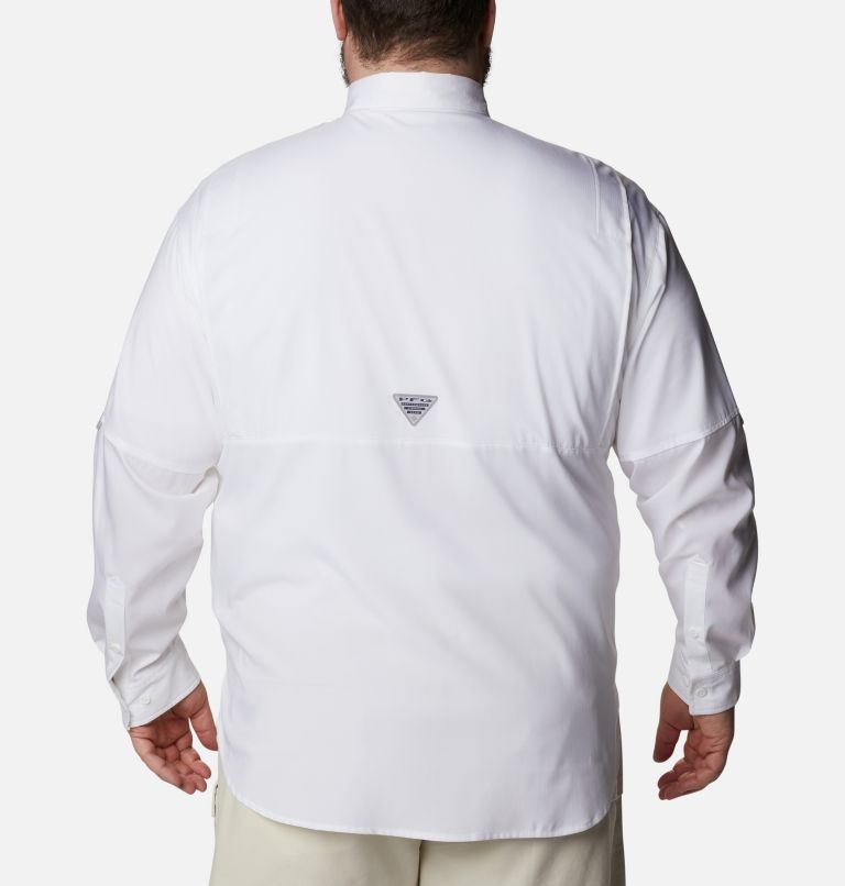 Thumbnail: Men’s PFG Tamiami II Long Sleeve Shirt - Big, Color: White, image 2