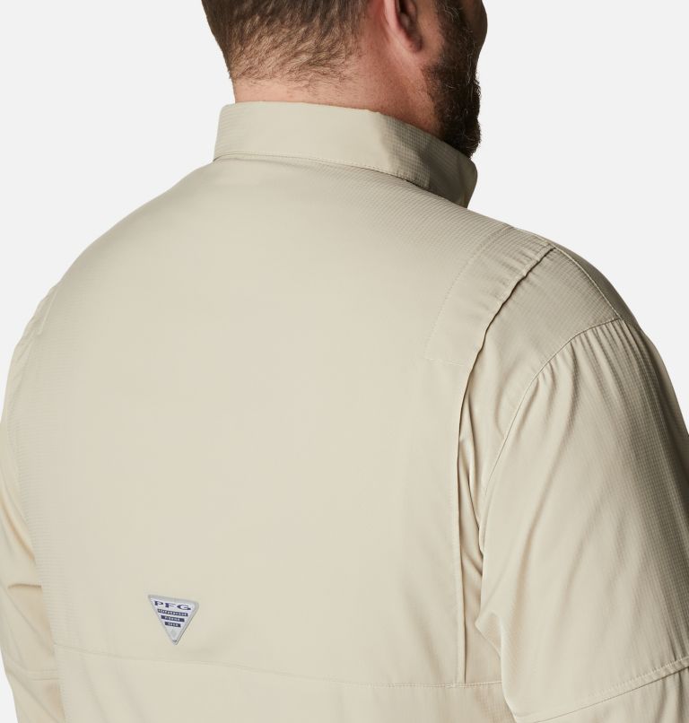 Men’s PFG Tamiami II Long Sleeve Shirt - Big, Color: Fossil, image 5