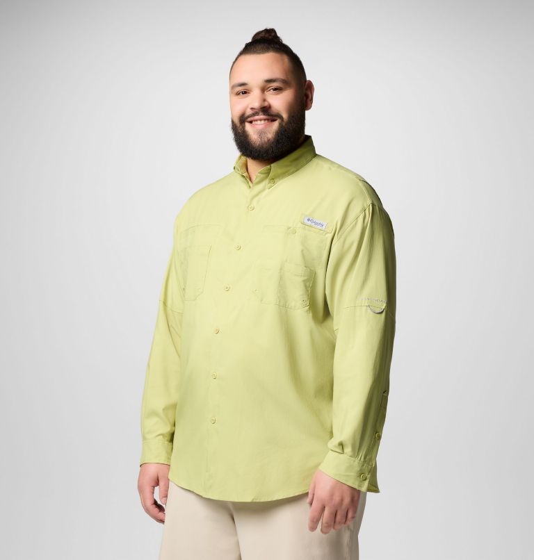 Chemise à manches longues PFG Tamiami II pour homme - Tailles fortes, Color: Pear, image 4