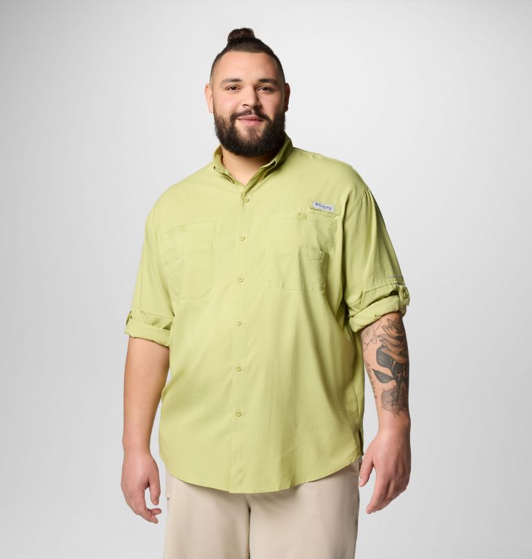Chemise à manches longues PFG Tamiami II pour homme - Tailles fortes, Color: Pear, image 7