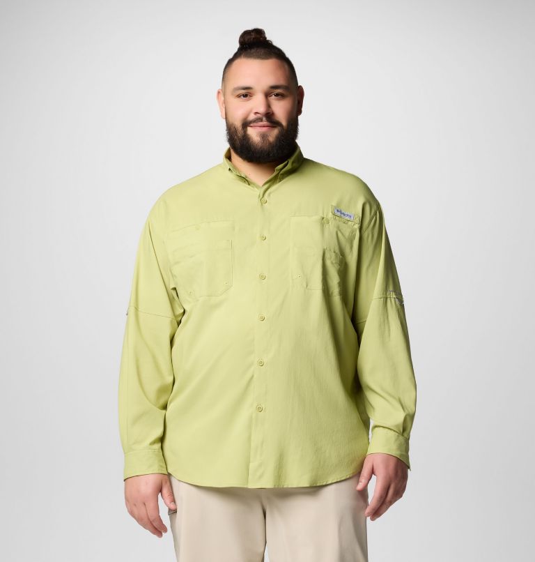 Chemise à manches longues PFG Tamiami II pour homme - Tailles fortes, Color: Pear, image 1