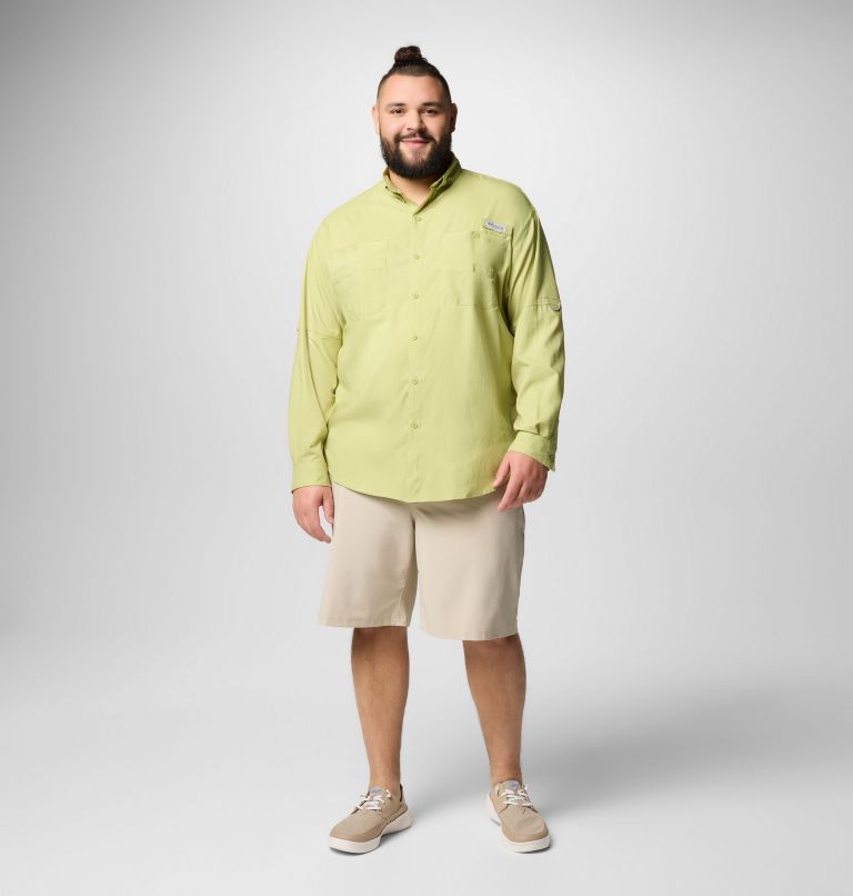 Chemise à manches longues PFG Tamiami II pour homme - Tailles fortes, Color: Pear, image 2