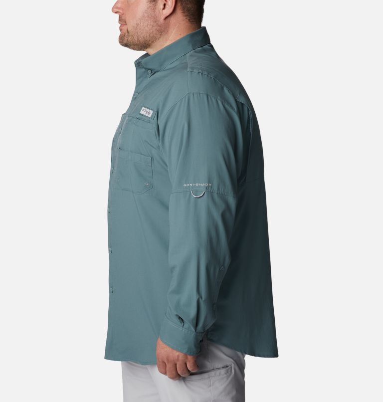 Men’s PFG Tamiami II Long Sleeve Shirt - Big, Color: Metal, image 3