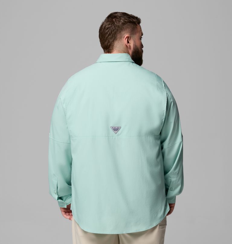 Men’s PFG Tamiami II Long Sleeve Shirt - Big, Color: Misty Jade, image 3