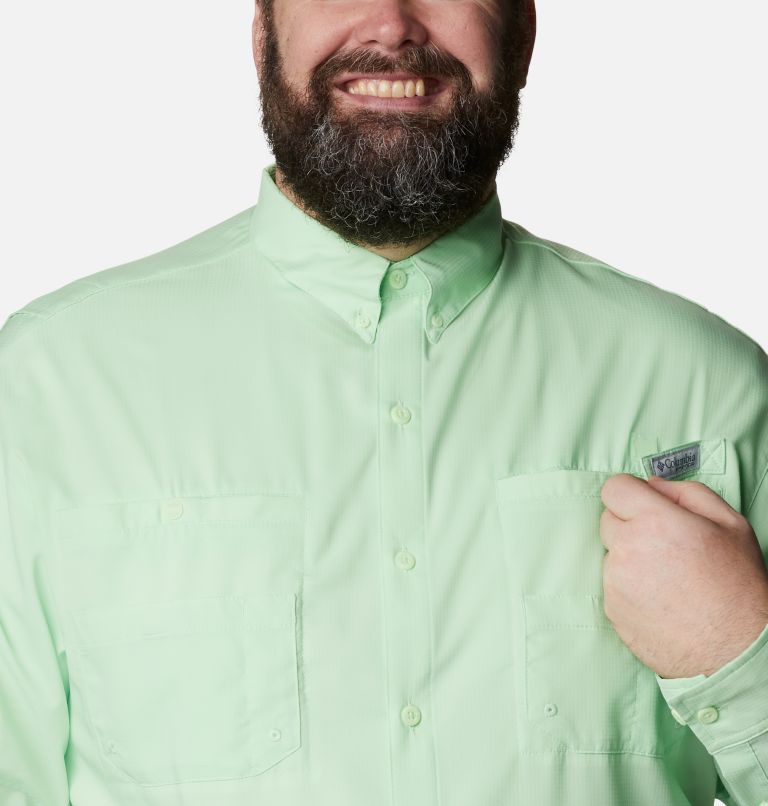 Men’s PFG Tamiami II Long Sleeve Shirt - Big, Color: Key West, image 4