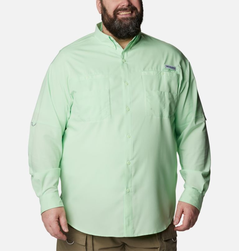 Men’s PFG Tamiami II Long Sleeve Shirt - Big, Color: Key West, image 1