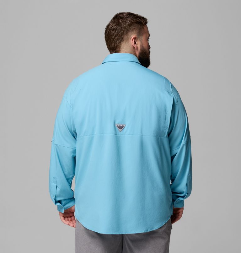 Men’s PFG Tamiami II Long Sleeve Shirt - Big, Color: Vintage Blue, image 3