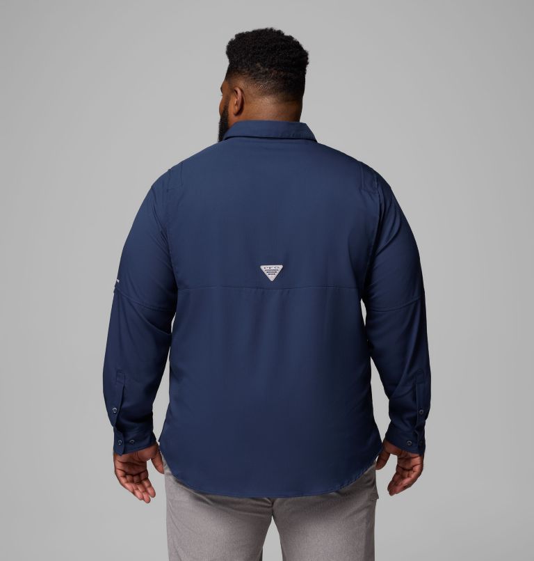 Men’s PFG Tamiami II Long Sleeve Shirt - Big, Color: Collegiate Navy, image 3