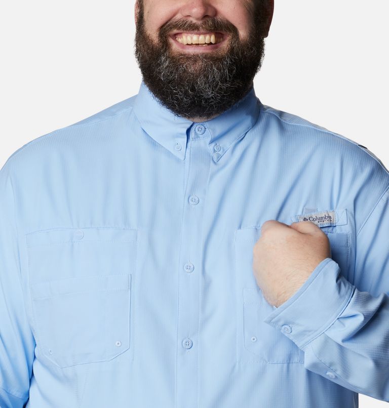 Men’s PFG Tamiami II Long Sleeve Shirt - Big, Color: Sail, image 4