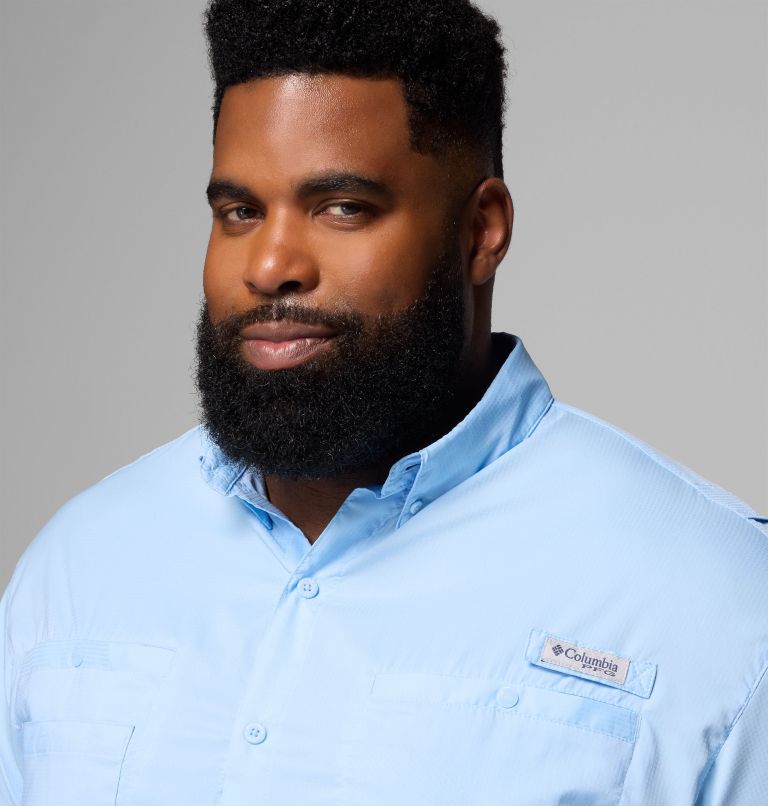Men’s PFG Tamiami II Long Sleeve Shirt - Big, Color: Sail, image 5