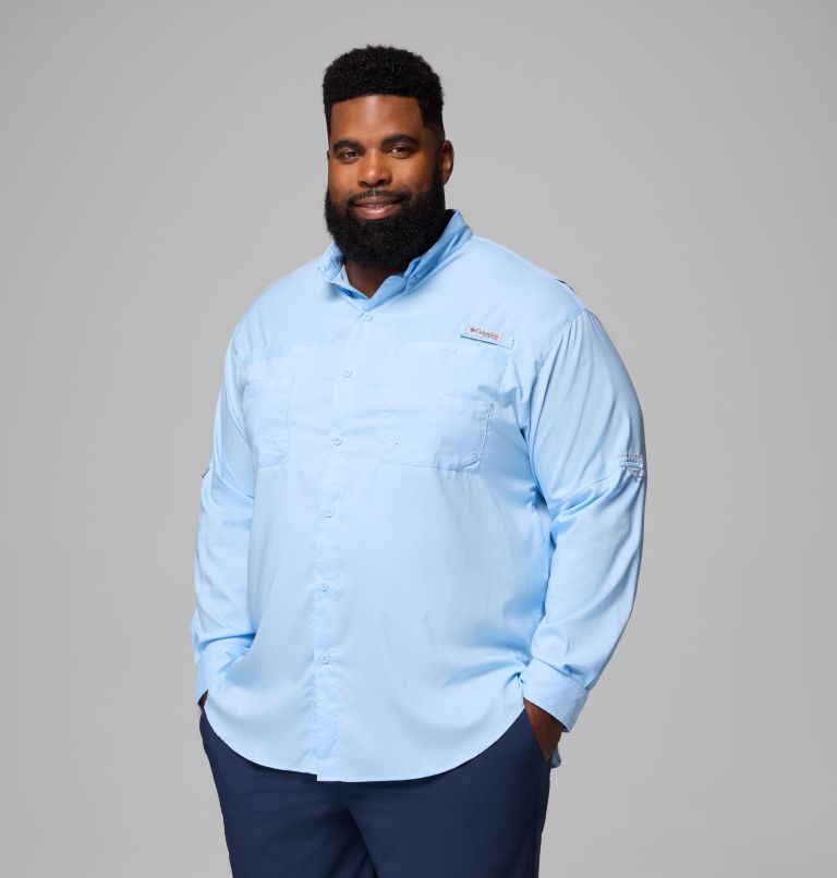 Men’s PFG Tamiami II Long Sleeve Shirt - Big, Color: Sail, image 1