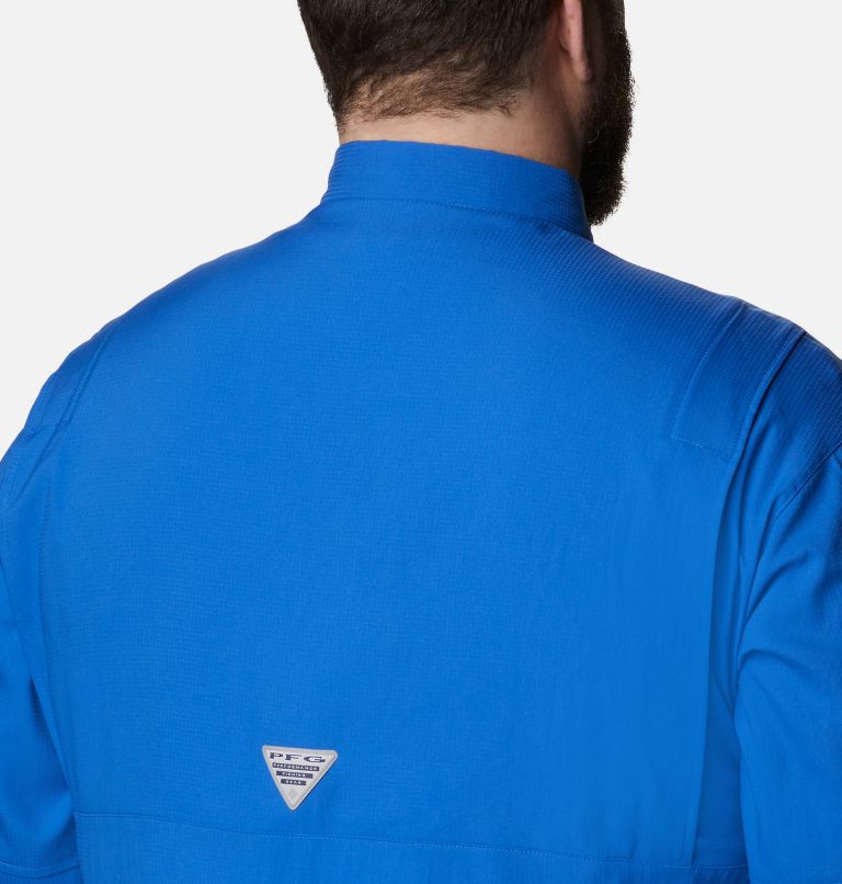 Men’s PFG Tamiami II Long Sleeve Shirt - Big, Color: Vivid Blue, image 5