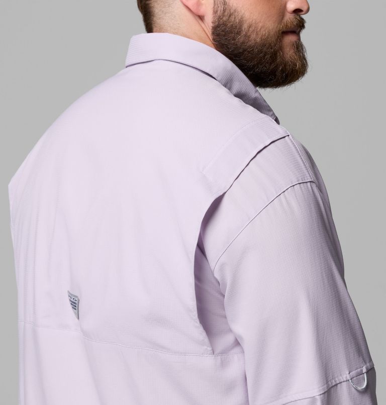 Men’s PFG Tamiami II Long Sleeve Shirt - Big, Color: Lavender Pearl, image 9