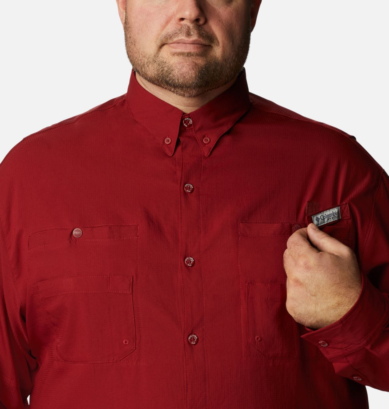 Men’s PFG Tamiami™ II Long Sleeve Shirt - Big | 607 | 6X 4