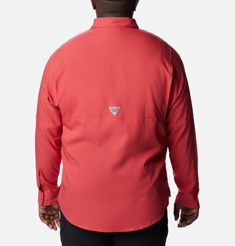 Chemise à manches longues PFG Tamiami II pour homme - Tailles fortes, Color: Sunset Red, image 2