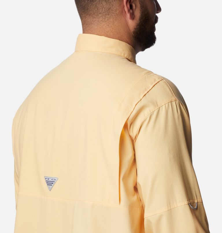 Men’s PFG Tamiami II Long Sleeve Shirt - Big, Color: Cocoa Butter, image 5