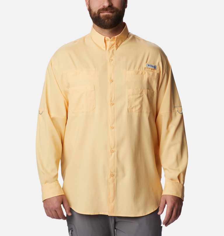 Tamiami II LS Shirt | 774 | 2X, Color: Cocoa Butter, image 1
