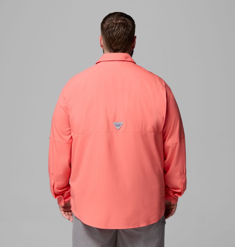 Men’s PFG Tamiami II Long Sleeve Shirt - Big, Color: Melonade, image 3